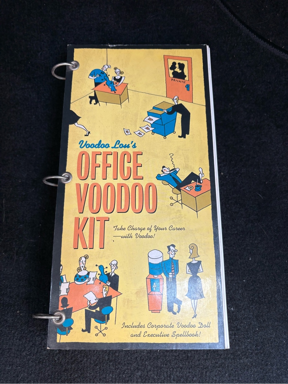 Office Voodoo Kit Notebook - Yellow Cover
